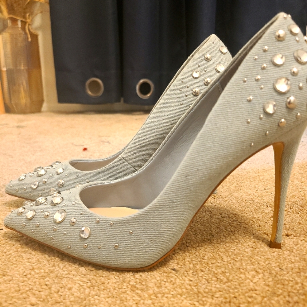 Light Blue Pumps